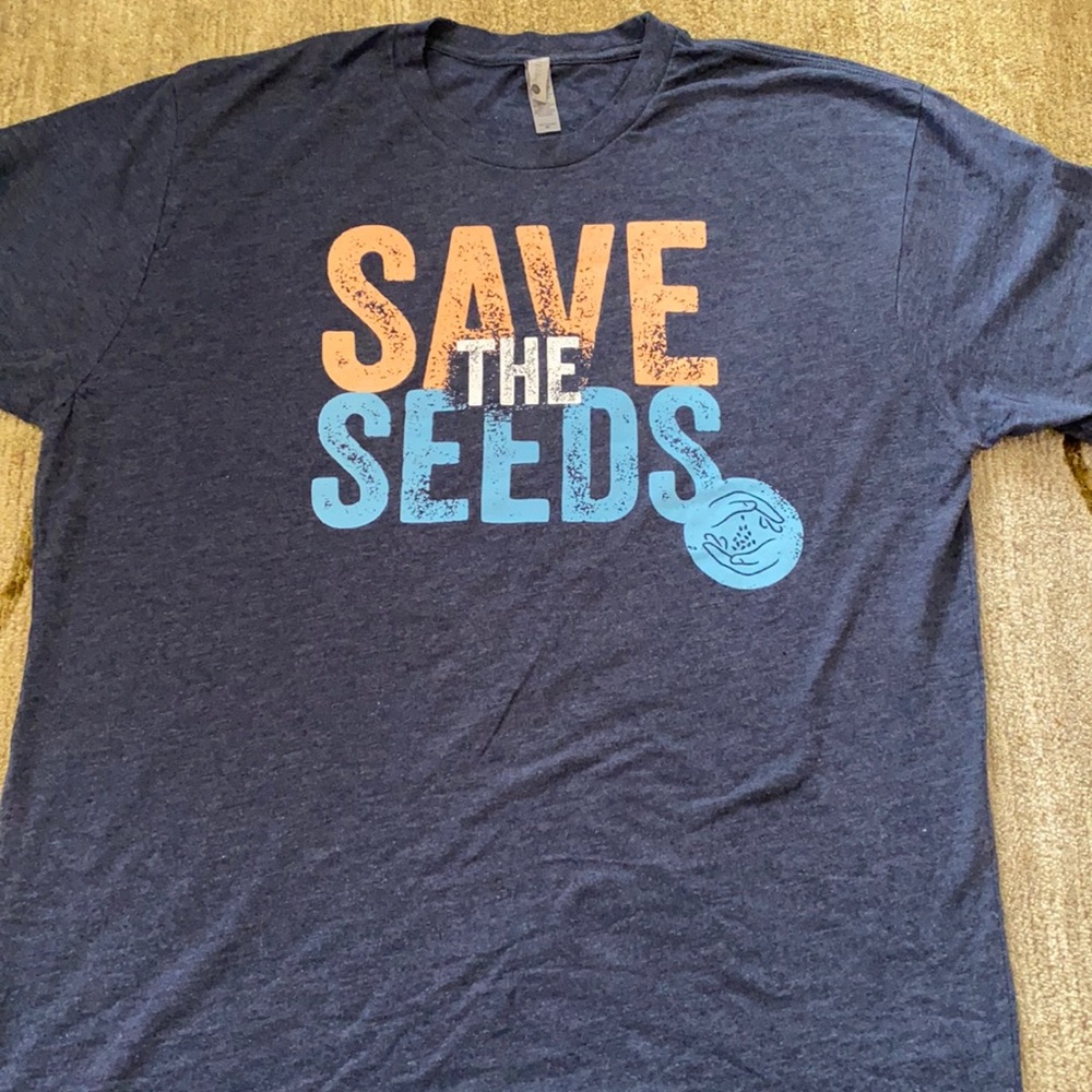 ~Next Level Apparel~ “Save the Seeds” T-Shirt
